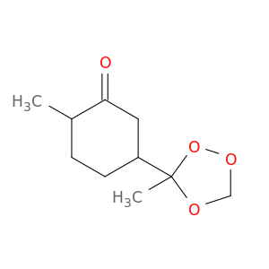 Cyclohexanone, 2-methyl-5-(3-methyl-1,2,4-trioxolan-3-yl)-