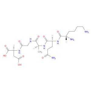 L-Aspartic acid, L-lysyl-L-glutaminyl-L-alanylglycyl-