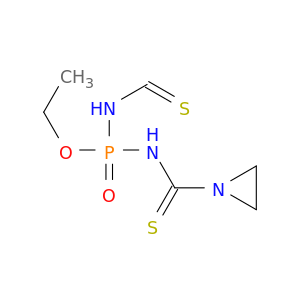 N-[ETHOXY-(METHANETHIOYLAMINO)PHOSPHORYL]AZIRIDINE-1-CARBOTHIOAMIDE