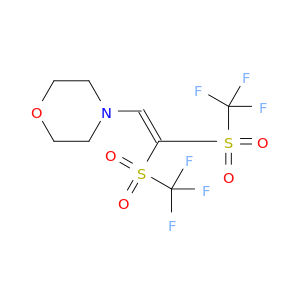 Morpholine, 4-[2,2-bis[(trifluoromethyl)sulfonyl]ethenyl]-