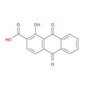 1-hydroxy-9,10-dioxo-9,10-dihydroanthracene-2-carboxylic acid