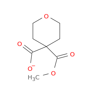 4-(甲氧基羰基)氧杂环己烷-4-羧酸