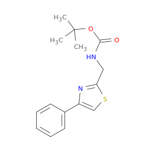 tert-Butyl N-[(4-phenyl-1,3-thiazol-2-yl)methyl]carbamate