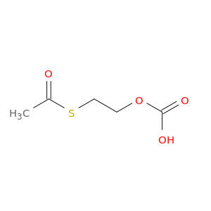 Ethanethioic acid, S-[2-(carboxyoxy)ethyl] ester