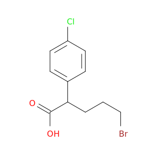 5-溴-2-(4-氯苯基)戊酸