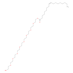 9-Octadecenoic acid(9Z)-, 26-hydroxy-3,6,9,12,15,21,24-octaoxahexacos-1-yl ester (9CI)