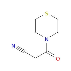 3-oxo-3-(thiomorpholin-4-yl)propanenitrile