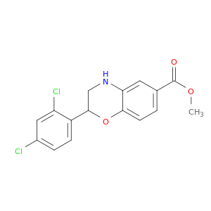 甲基 2-(2,4-二氯苯基)-3,4-二氢-2H-苯并[b][1,4]噁嗪-6-甲酸基酯