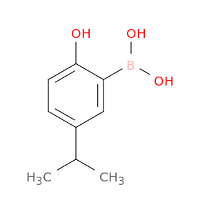 Boronic acid,[2-hydroxy-5-(1-methylethyl)phenyl]- (9CI)