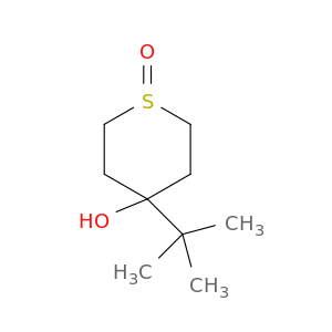 2H-Thiopyran-4-ol, 4-(1,1-dimethylethyl)tetrahydro-, 1-oxide
