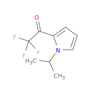 Ethanone,2,2,2-trifluoro-1-[1-(1-methylethyl)-1H-pyrrol-2-yl]-