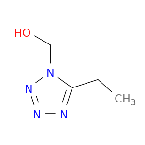 1H-Tetrazole-1-methanol, 5-ethyl-