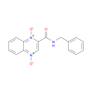 2-Quinoxalinecarboxamide, N-(phenylmethyl)-, 1,4-dioxide