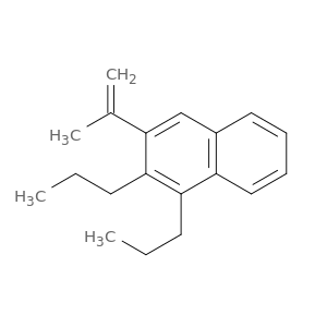 Naphthalene, (1-methylethenyl)dipropyl-