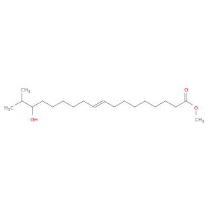9-Octadecenoic acid, 16-hydroxy-17-methyl-, methyl ester, (E)-