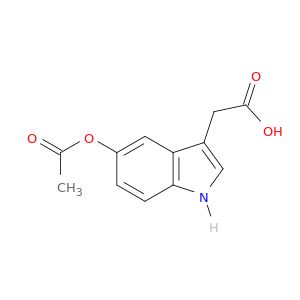 1H-Indole-3-acetic acid, 5-(acetyloxy)-