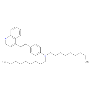 N-NONYL-N-[4-(2-(QUINOLIN-4-YL)VINYL)PHENYL]NONAN-1-AMINE