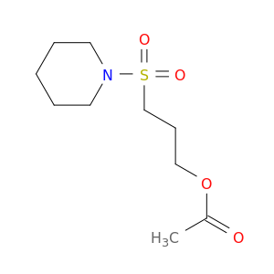 Piperidine, 1-[[3-(acetyloxy)propyl]sulfonyl]-