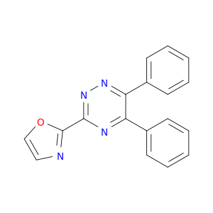 1,2,4-Triazine, 3-(2-oxazolyl)-5,6-diphenyl-
