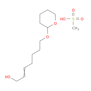 2-Hepten-1-ol, 7-[(tetrahydro-2H-pyran-2-yl)oxy]-, methanesulfonate