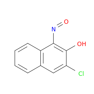 3-chloro-1-nitrosonaphthalen-2-ol