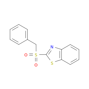 Benzothiazole, 2-[(phenylmethyl)sulfonyl]-