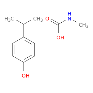 phenol, 4-(1-methylethyl)-, methylcarbamate