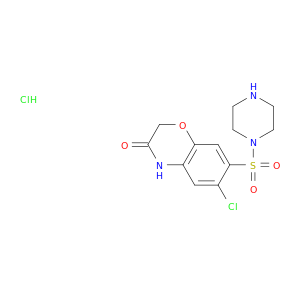6-氯-7-(哌嗪-1-磺酰基)-3,4-二氢-2H-1,4-苯并噁嗪-3-酮盐酸盐