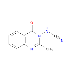 Cyanamide, (2-methyl-4-oxo-3(4H)-quinazolinyl)-