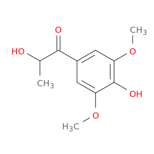 1-Propanone, 2-hydroxy-1-(4-hydroxy-3,5-dimethoxyphenyl)-