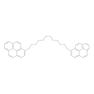 Pyrene, 1,1'-(1,12-dodecanediyl)bis-