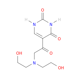 5-{[bis(2-hydroxyethyl)amino]acetyl}pyrimidine-2,4(1h,3h)-dione