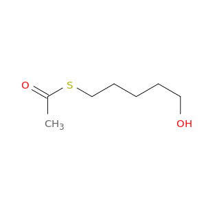 Ethanethioic acid, S-(5-hydroxypentyl) ester