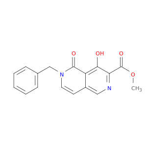 Methyl 6-benzyl-4-hydroxy-5-oxo-5,6-dihydro-2,6-naphthyridine-3-carboxylate