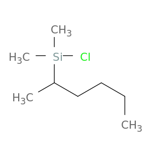 Silane, chlorodimethyl(1-methylpentyl)-