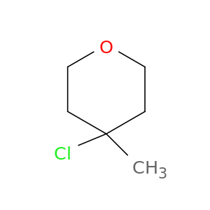 2H-Pyran, 4-chlorotetrahydro-4-methyl-