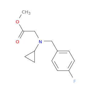 [环丙基-(4-氟-苄基)-氨基]-乙酸甲酯