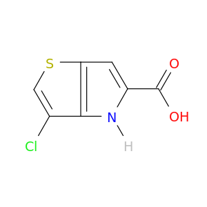 3-氯-4H-Thieno[3,2-B]吡咯-5-羧酸