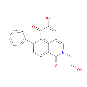 5-hydroxy-2-(2-hydroxyethyl)-7-phenyl-1h-benzo[de]isoquinoline-1,6(2h)-dione