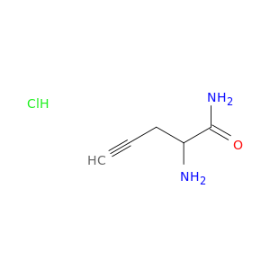 2-aminopent-4-ynamide hydrochloride