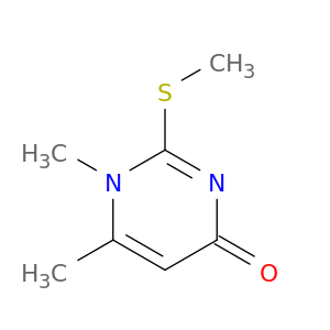 4(1H)-Pyrimidinone,1,6-dimethyl-2-(methylthio)-
