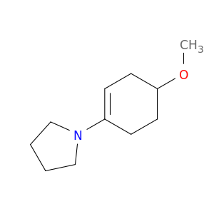 Pyrrolidine, 1-(4-methoxy-1-cyclohexen-1-yl)-