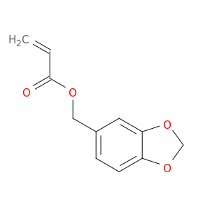 2-Propenoic acid, 1,3-benzodioxol-5-ylmethyl ester