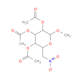 [3,5-diacetyloxy-2-methoxy-6-(nitromethyl)oxan-4-yl] acetate