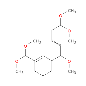 1-(二甲氧基甲基)-3-(1,5,5-三甲氧基-2-戊-1-基)环己烯