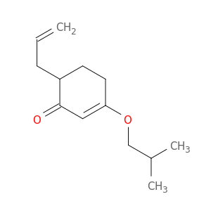 2-Cyclohexen-1-one, 3-(2-methylpropoxy)-6-(2-propenyl)-