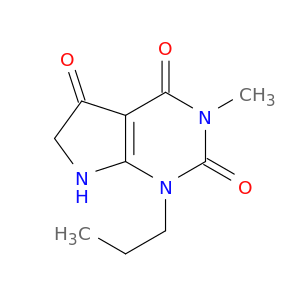 3-methyl-1-propyl-1H,2H,3H,4H,5H,6H,7H-pyrrolo[2,3-d]pyrimidine-2,4,5-trione