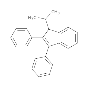 1H-Indene, 1-(1-methylethyl)-2,3-diphenyl-