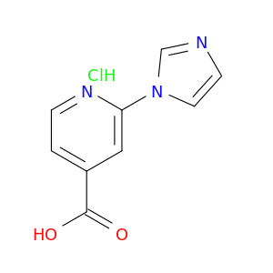 2-(1H-Imidazol-1-yl)pyridine-4-carboxylic Acid Hydrochloride