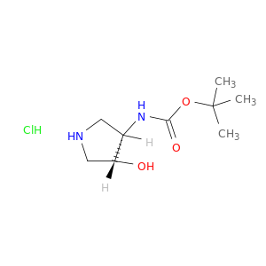((3S,4R)-4-羟基吡咯烷-3-基)氨基甲酸叔丁酯
